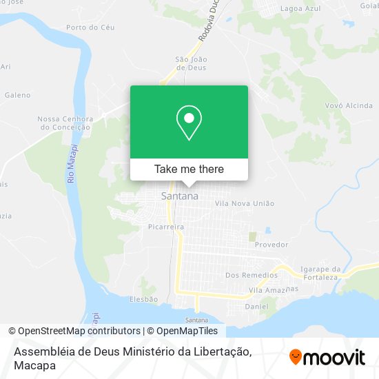 Assembléia de Deus Ministério da Libertação map