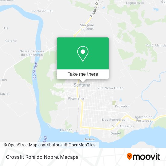 Crossfit Ronildo Nobre map