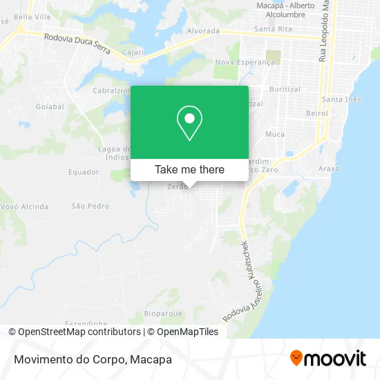 Movimento do Corpo map