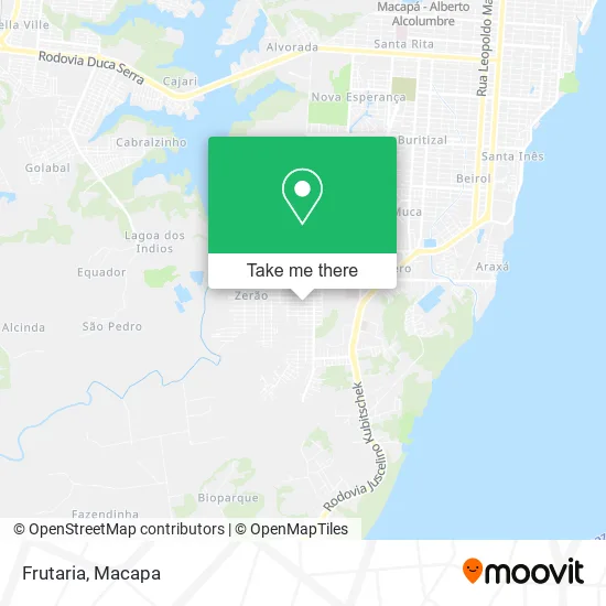 Frutaria map