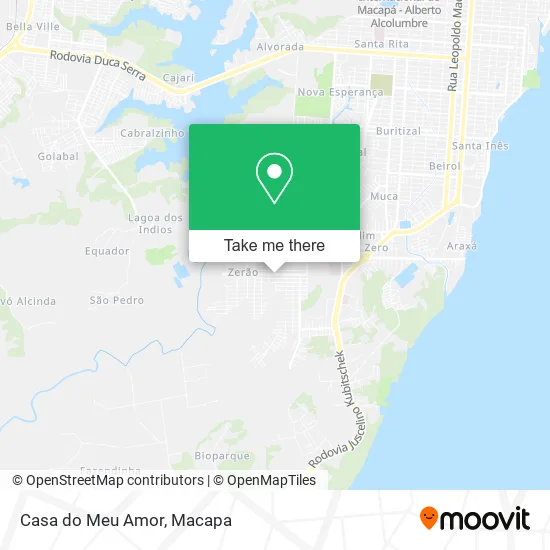 Casa do Meu Amor map