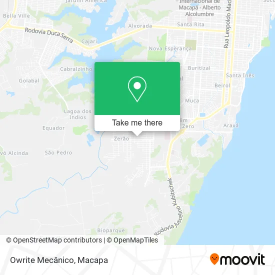 Owrite Mecânico map