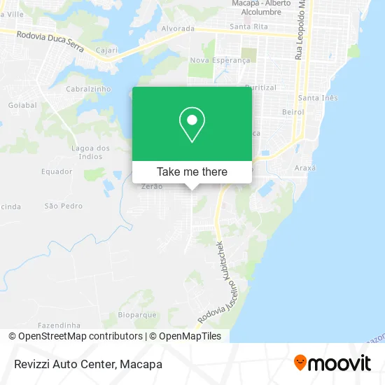 Revizzi Auto Center map