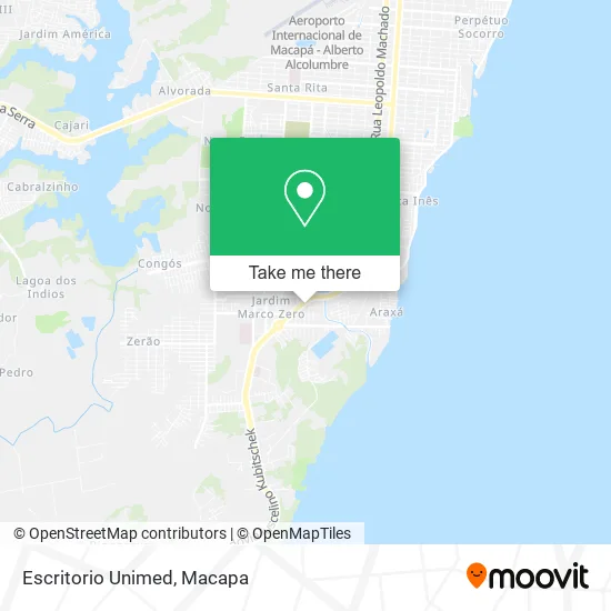 Escritorio Unimed map