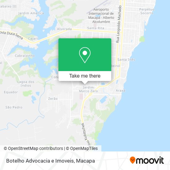 Mapa Botelho Advocacia e Imoveis