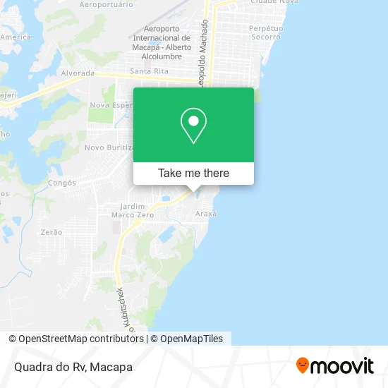 Quadra do Rv map