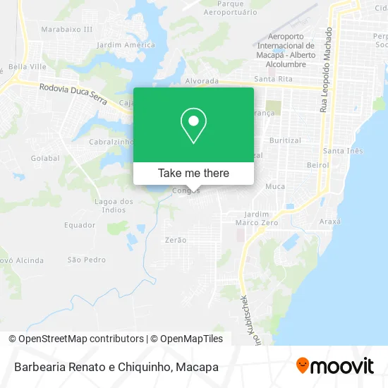 Barbearia Renato e Chiquinho map
