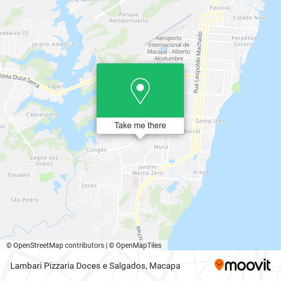 Lambari Pizzaria Doces e Salgados map