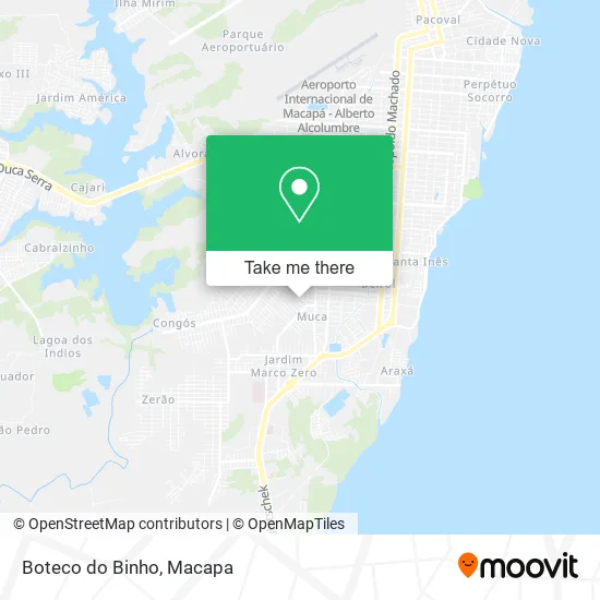 Boteco do Binho map