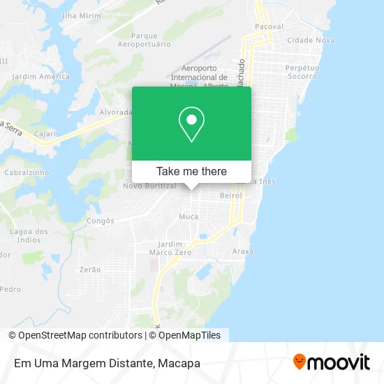 Em Uma Margem Distante map