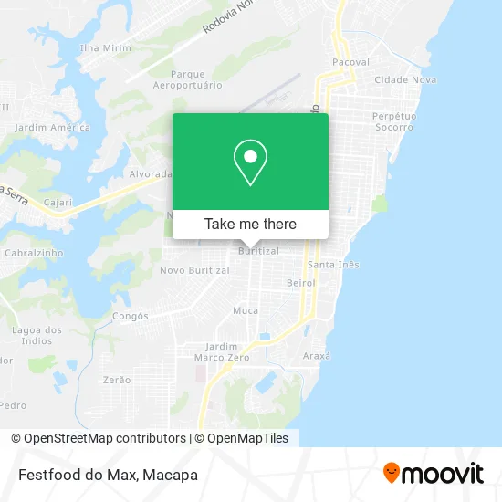 Festfood do Max map