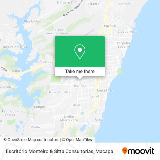 Escritório Monteiro & Sitta Consultorias map