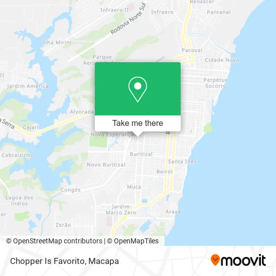 Chopper Is Favorito map