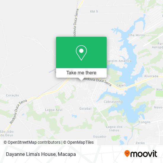 Dayanne Lima's House map
