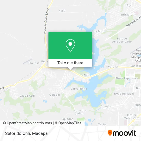 Setor do Cnh map