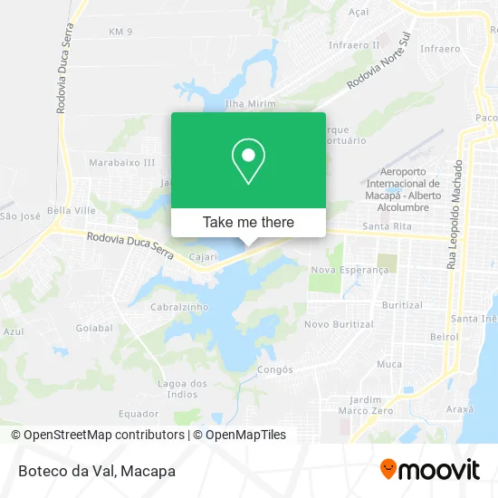 Boteco da Val map