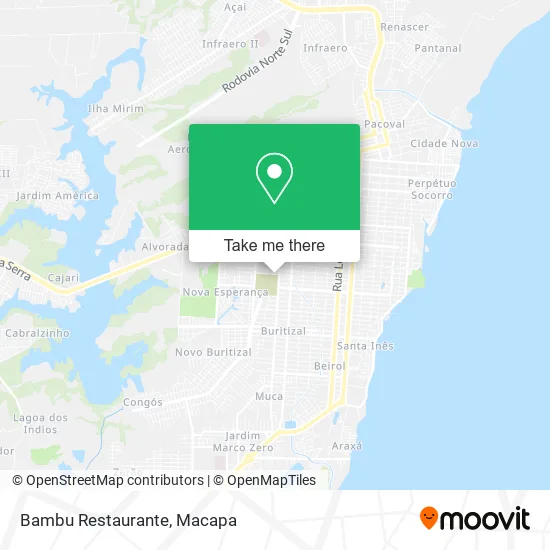 Bambu Restaurante map