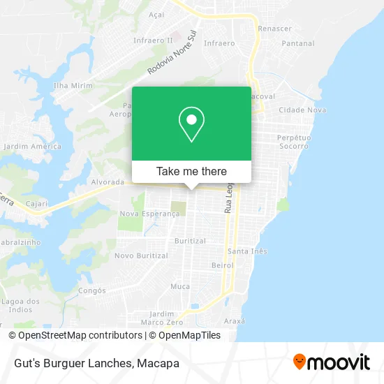 Gut's Burguer Lanches map