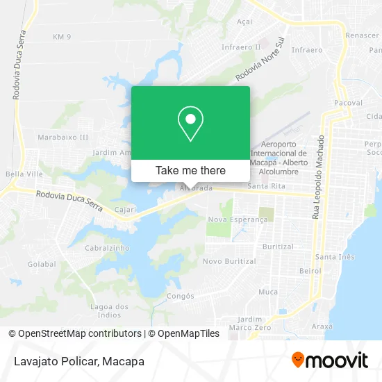 Lavajato Policar map