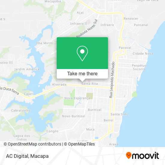 AC Digital map