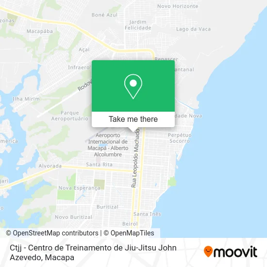 Ctjj - Centro de Treinamento de Jiu-Jitsu John Azevedo map