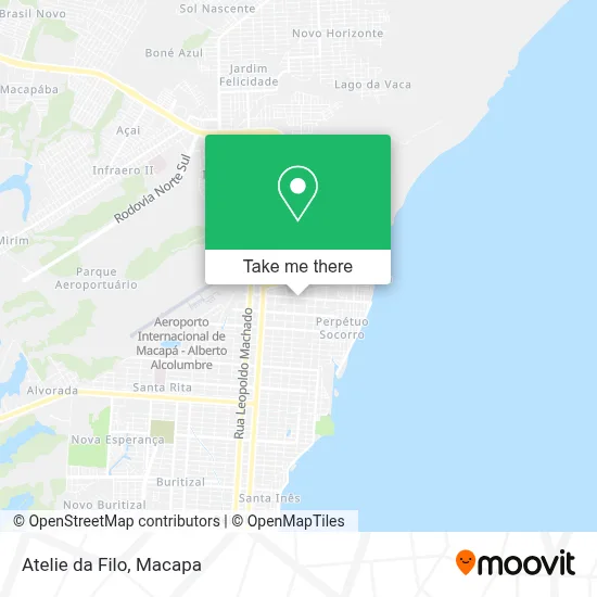Atelie da Filo map