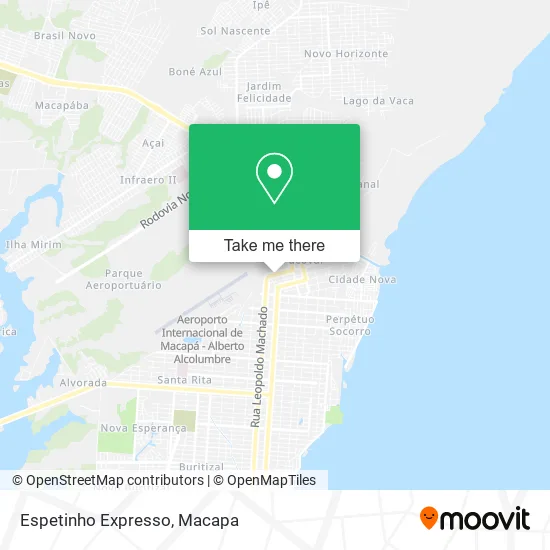 Espetinho Expresso map