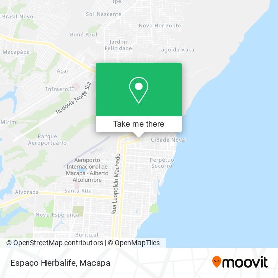 Espaço Herbalife map