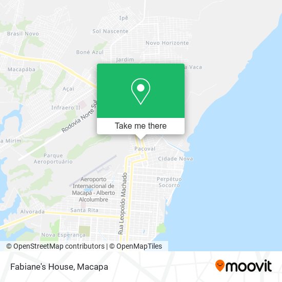 Fabiane's House map