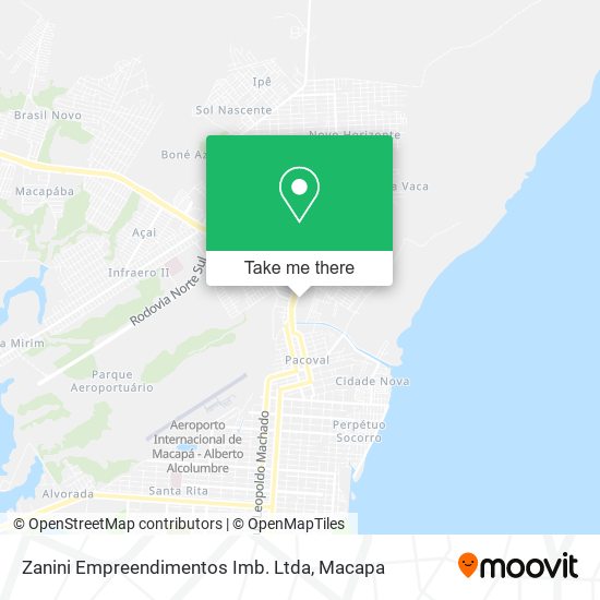 Mapa Zanini Empreendimentos Imb. Ltda