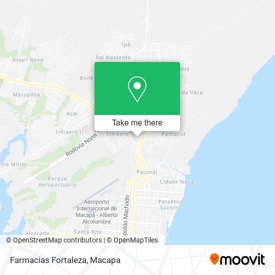 Farmacias Fortaleza map