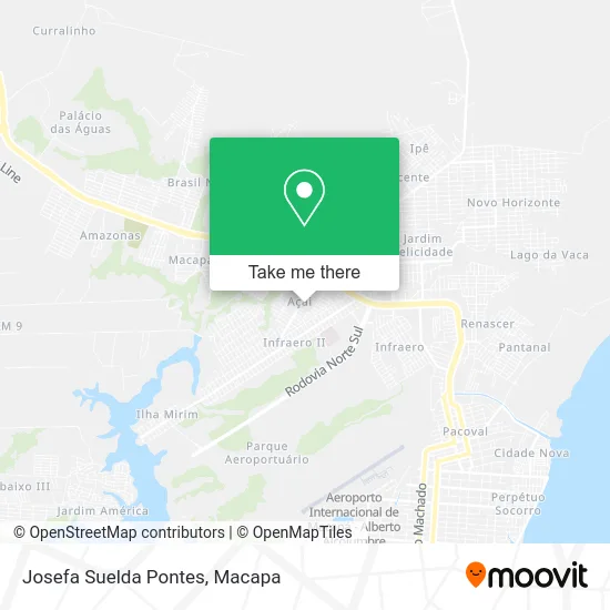 Josefa Suelda Pontes map
