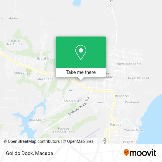 Gol do Dock map