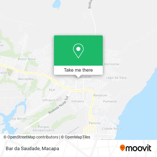 Bar da Saudade map