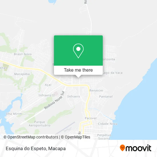 Esquina do Espeto map