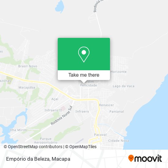 Empório da Beleza map