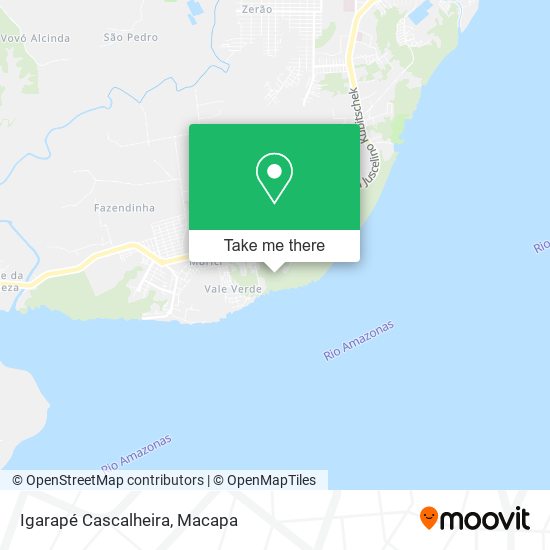 Igarapé Cascalheira map