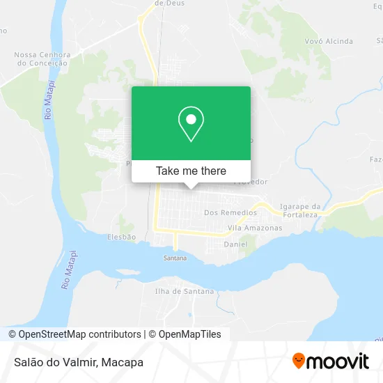 Salão do Valmir map