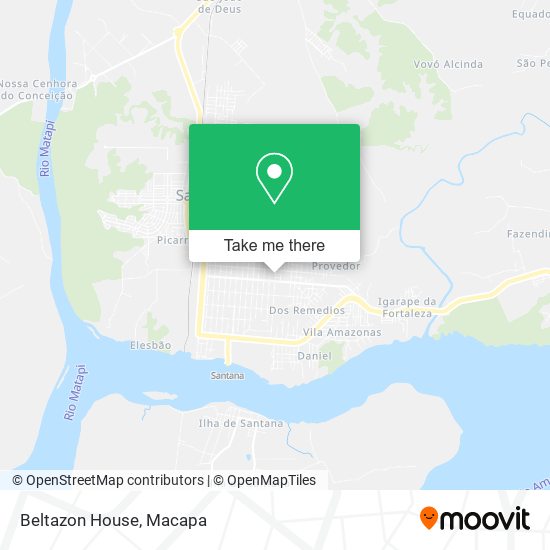 Mapa Beltazon House