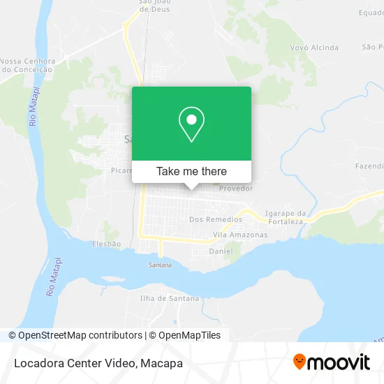 Locadora Center Video map