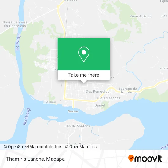 Thamiris Lanche map