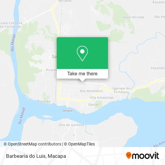Barbearia do Luis map