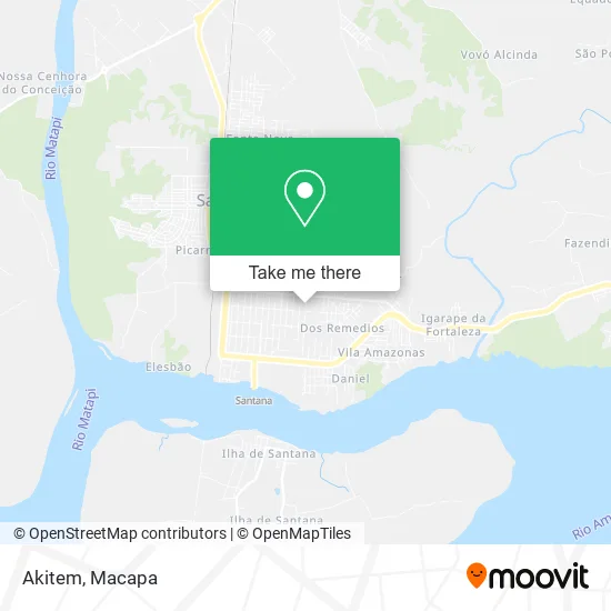 Akitem map