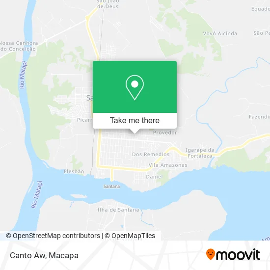 Canto Aw map