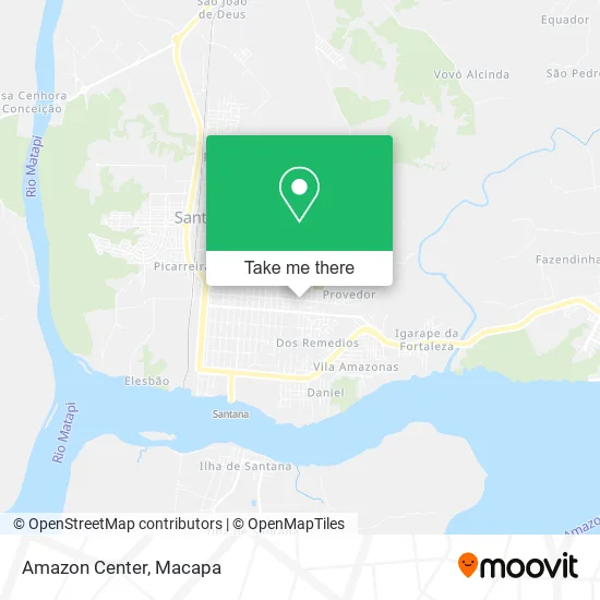 Amazon Center map