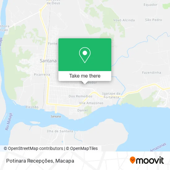 Potinara Recepções map