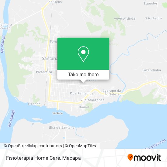 Fisioterapia Home Care map