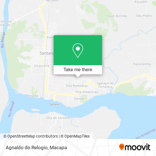 Agnaldo do Relogio map