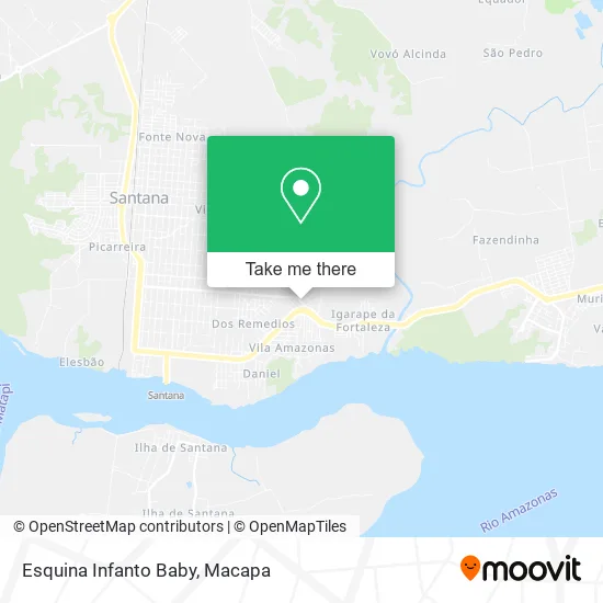 Esquina Infanto Baby map