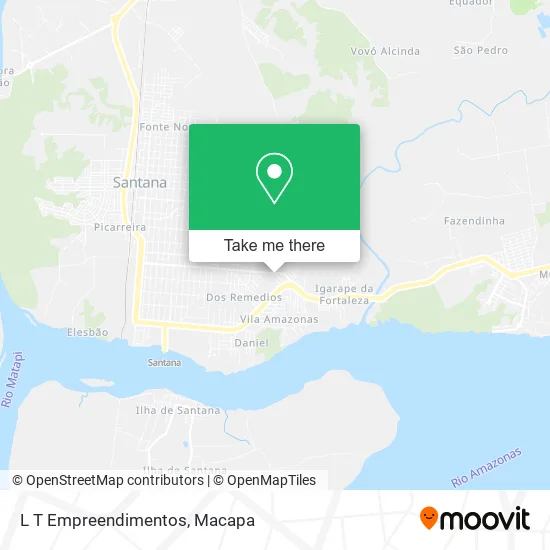 L T Empreendimentos map